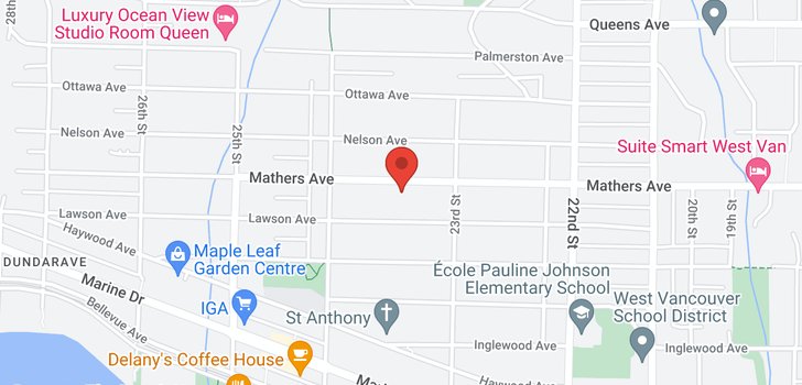 map of 2342 MATHERS AVENUE